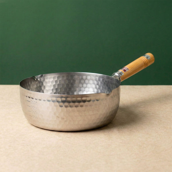 Yoshikawa Stainless Yukihira Saucepan 22cm