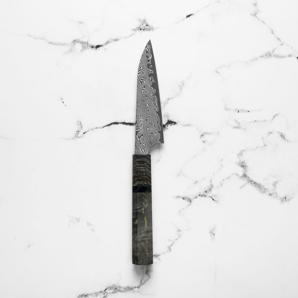 Nigara Hamono SG2 "Raindrop" Damascus Petty 120mm