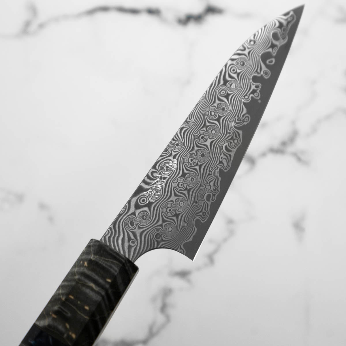 Nigara Hamono SG2 "Raindrop" Damascus Petty 120mm