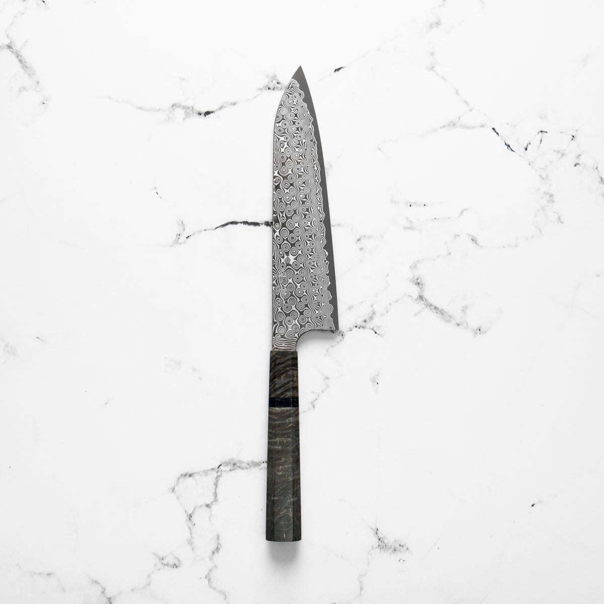 Nigara Hamono SG2 Raindrop Damascus Gyuto 210mm