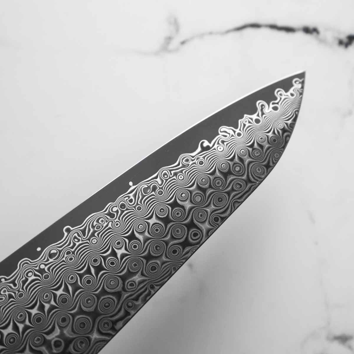 Nigara Hamono SG2 Raindrop Damascus Gyuto 210mm