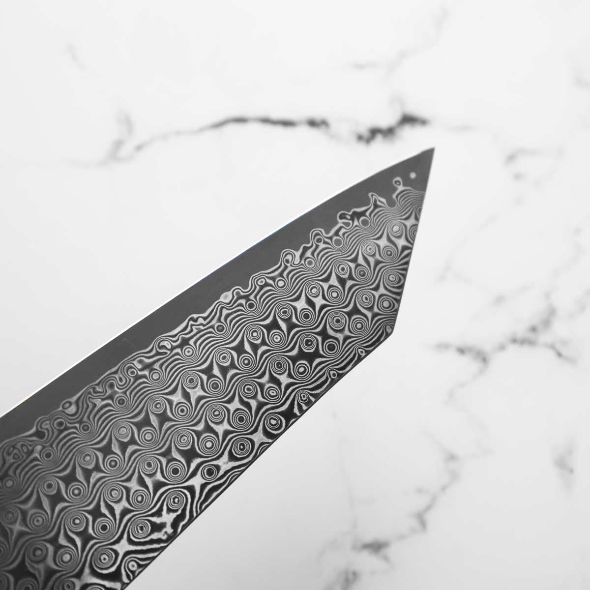 Nigara Hamono SG2 Raindrop Damascus Kiritsuke Gyuto 240mm – Chefs