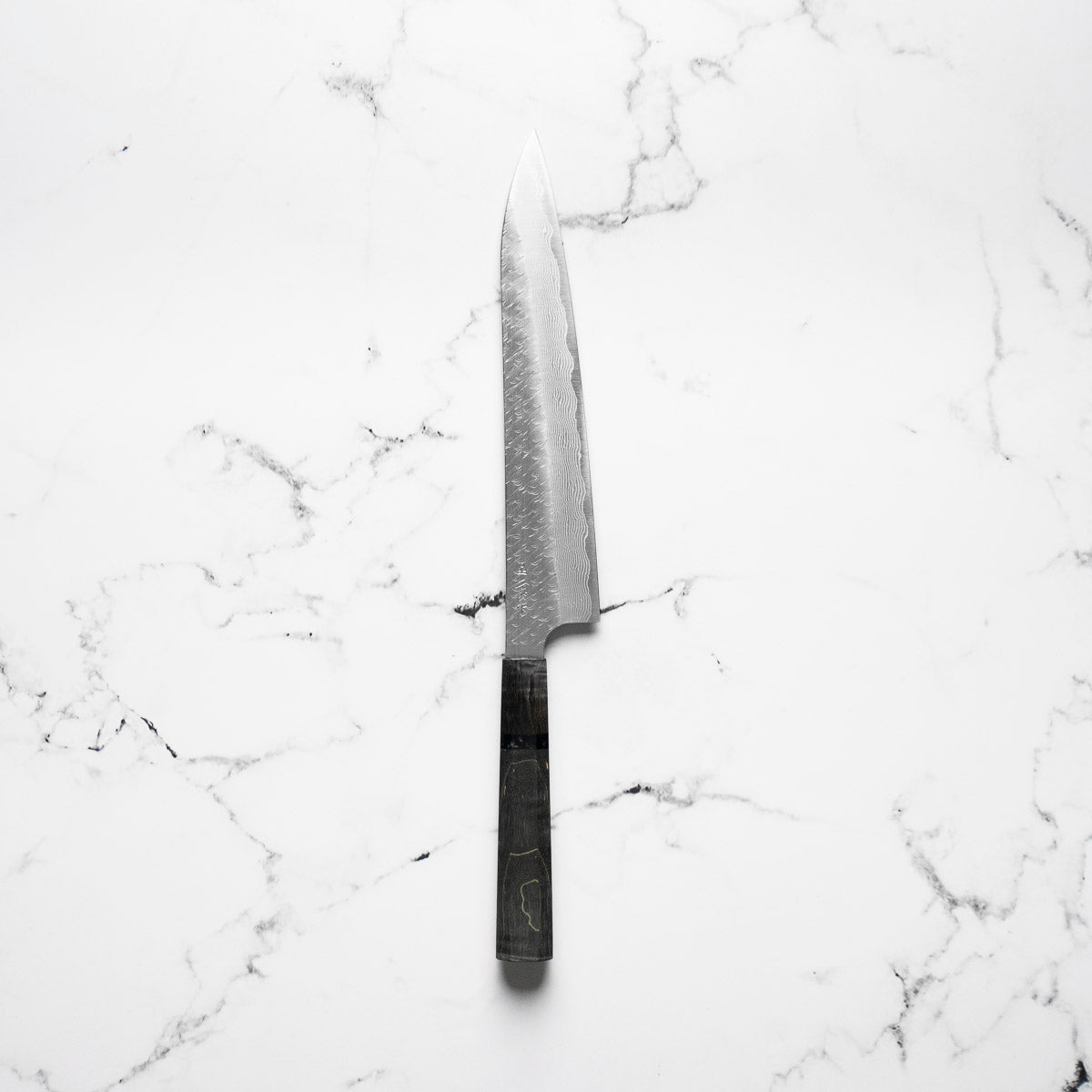 Nigara Hamono SG STRIX Sujihiki 240mm - Dark Maple