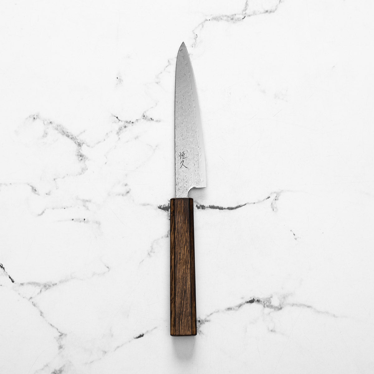 Tsunehisa SRS13 Damascus Petty 135mm - Black Oak