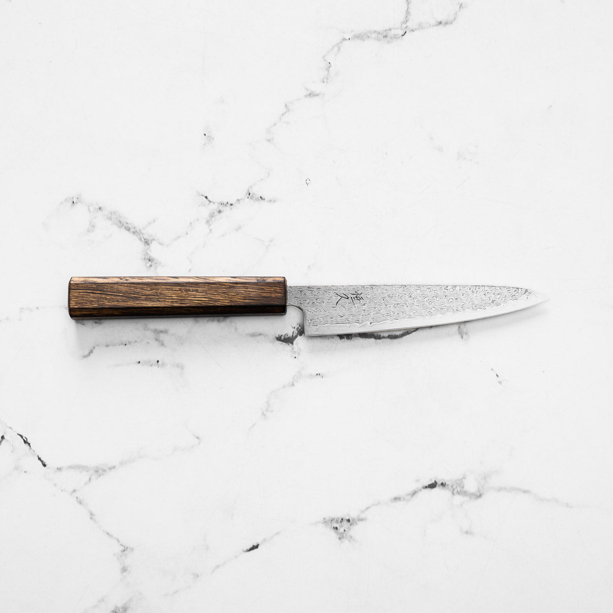 Tsunehisa SRS13 Damascus Petty 135mm - Black Oak