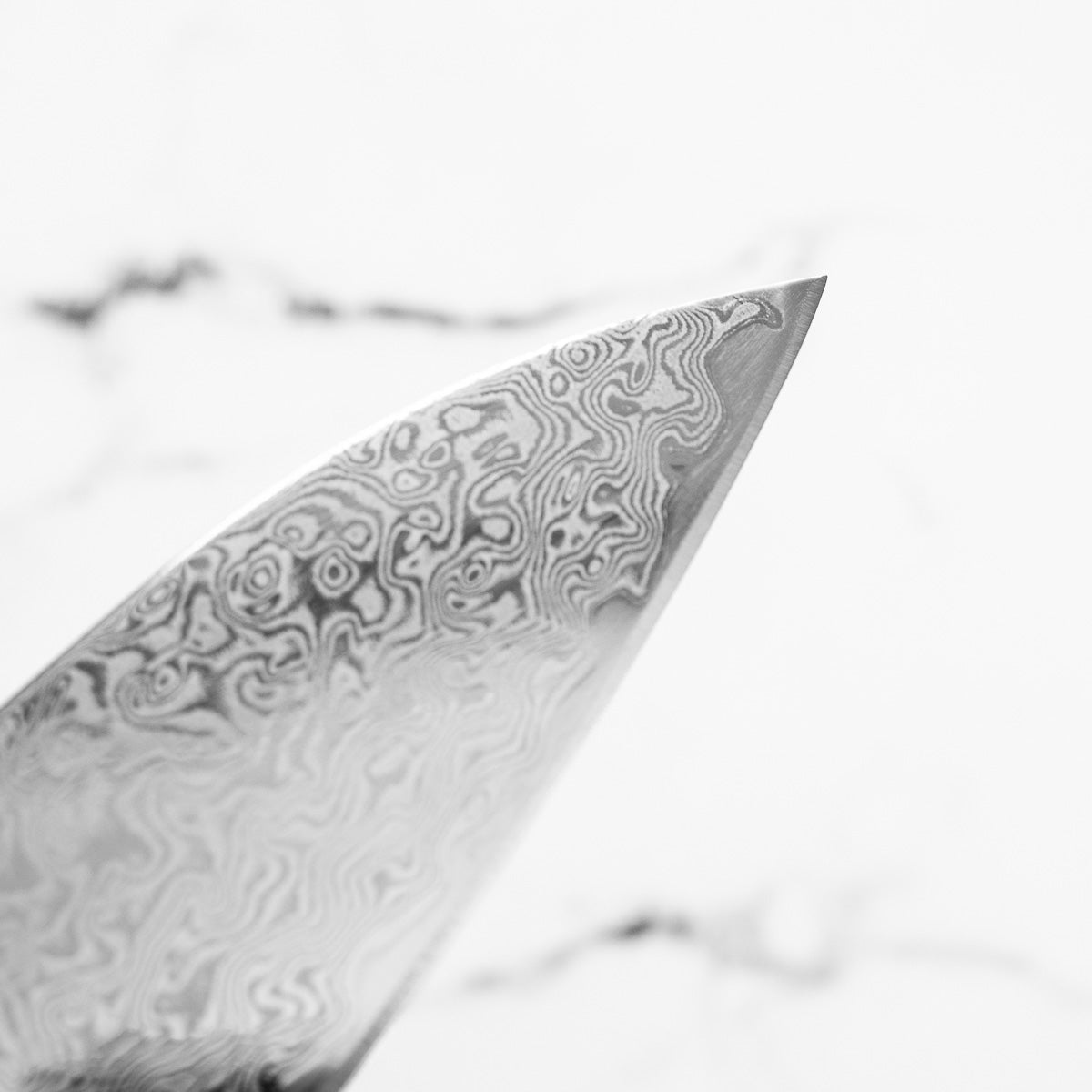 Tsunehisa SRS13 Damascus Gyuto 210mm - Black Oak