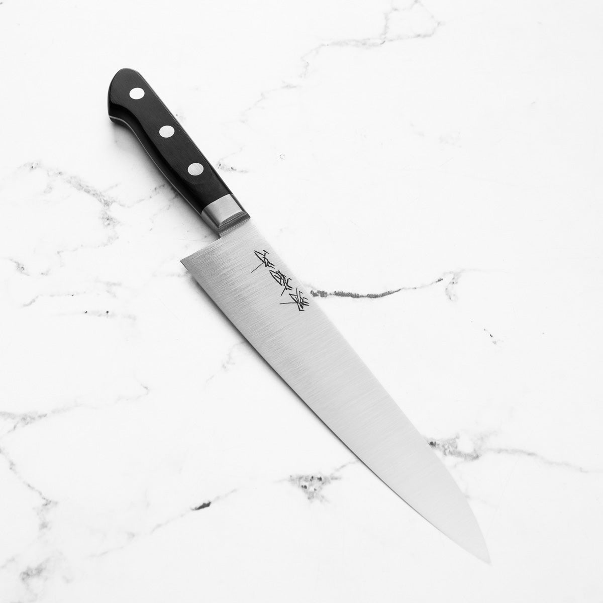 Sakai Kikumori White 2 Gyuto 210mm - Western Handle