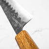 Tsunehisa Ginsan Nashiji Bunka 165mm - Burnt Oak