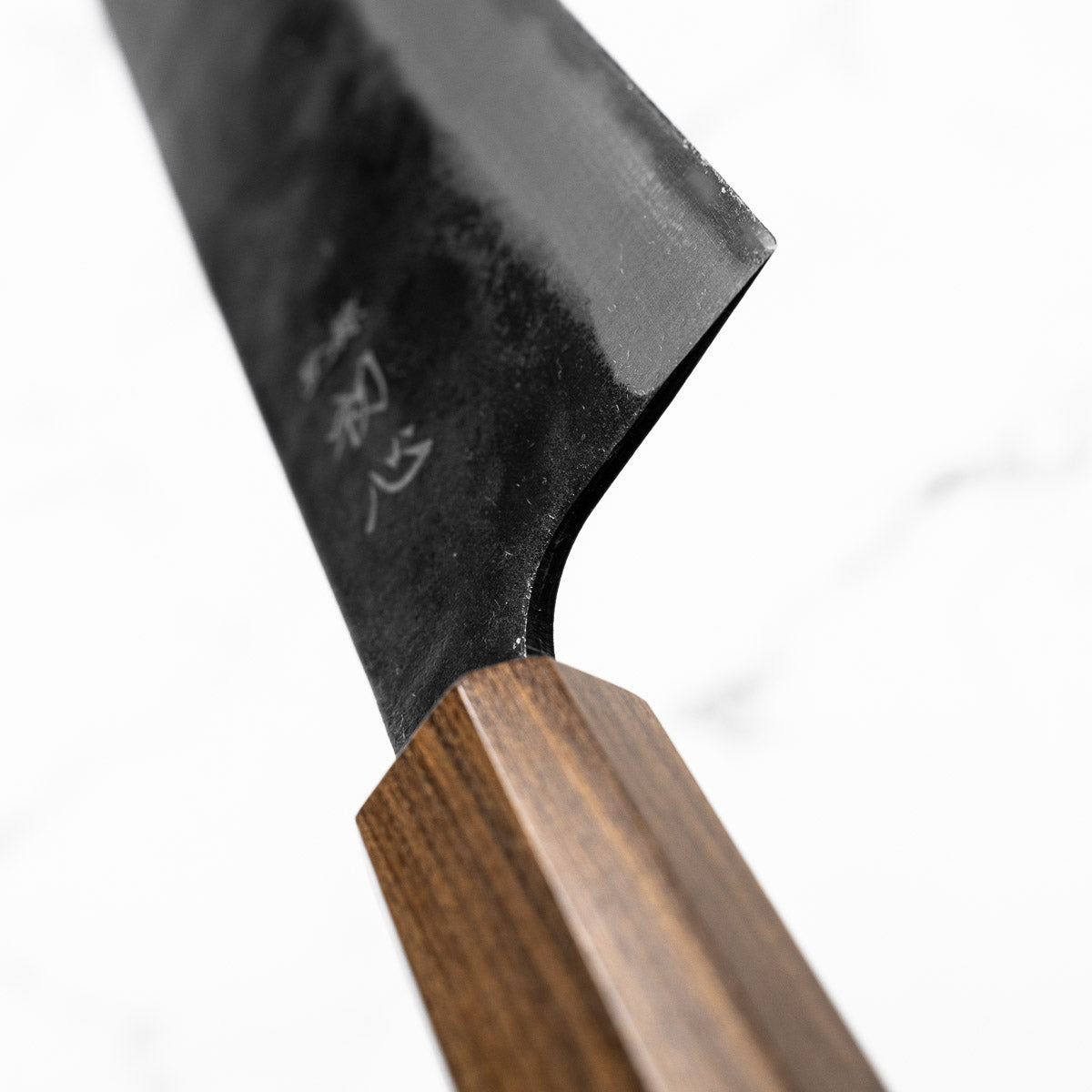 Hatsukokoro Kurogane Blue 2 Nakiri 165mm - Mono Bubinga