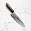 Tsunehisa SRS13 Damascus Gyuto 180mm - Black Oak