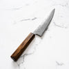 Tsunehisa SRS13 Damascus Gyuto 180mm - Black Oak