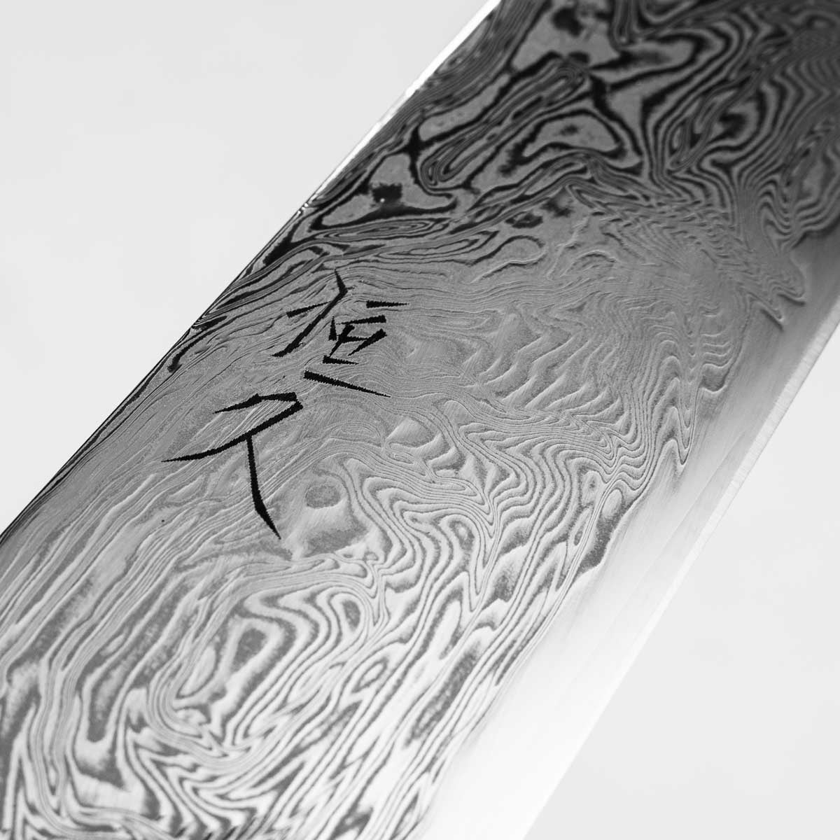 Tsunehisa SRS13 Damascus Gyuto 180mm - Black Oak