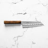 Tsunehisa Shiro Kumo White 1 SS Clad Tsuchime Bunka 165mm - Black Oak