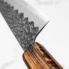 Tsunehisa Shiro Kumo White 1 SS Clad Tsuchime Bunka 165mm - Black Oak