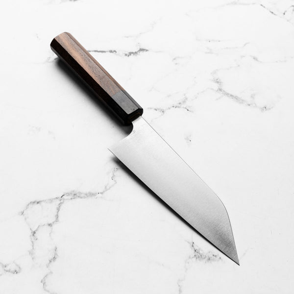 Shibata Koutetsu Chromax Santoku 160mm – Chefs Edge - Handmade