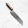 Tsunehisa SRS13 Damascus Kiritsuke 210mm - Black Oak