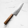 Tsunehisa SRS13 Damascus Kiritsuke 210mm - Black Oak