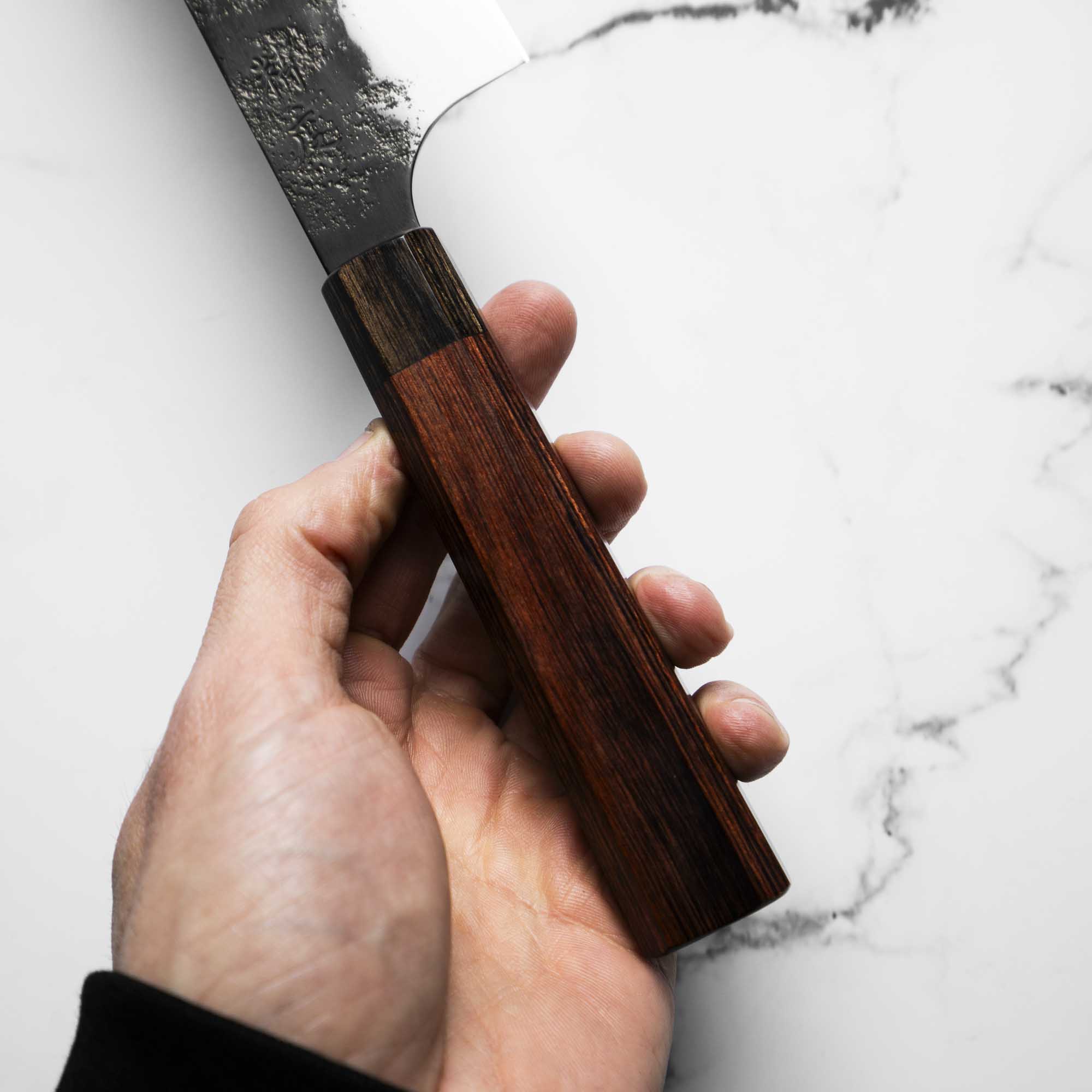 Seido SG2 Kurouchi Nashiji Bunka 165mm – Chef's Edge