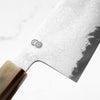 Sakai Kikumori Kikuzuki Uzu Blue 1 Damascus Nakiri 180mm