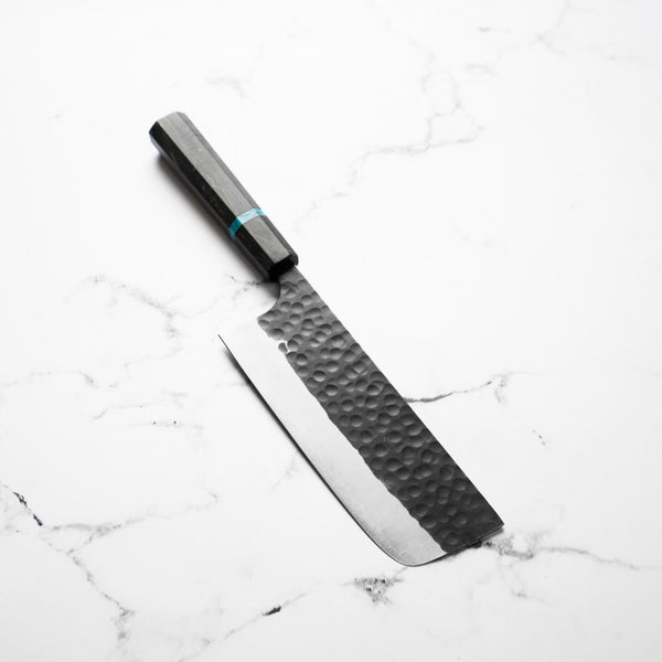 Masakage Koishi Nakiri 165mm - Maple Turquoise