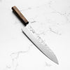Tsunehisa Swedish Stainless Washiji Gyuto 240mm - Black Oak