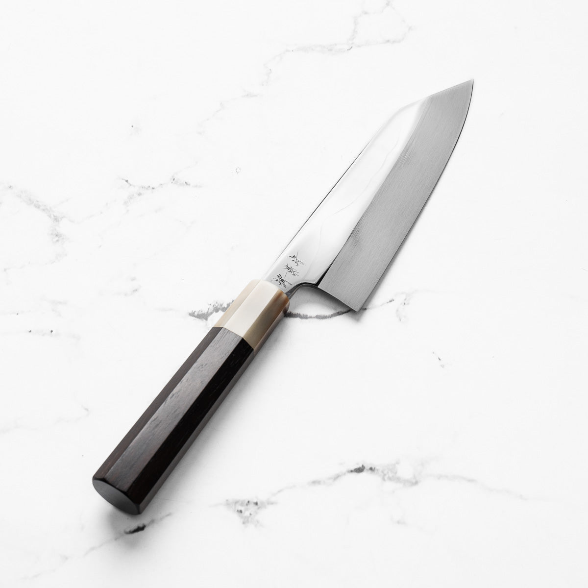 Nakagawa x Sakai Kikumori White 2 Mt Fuji Honyaki Bunka 165mm