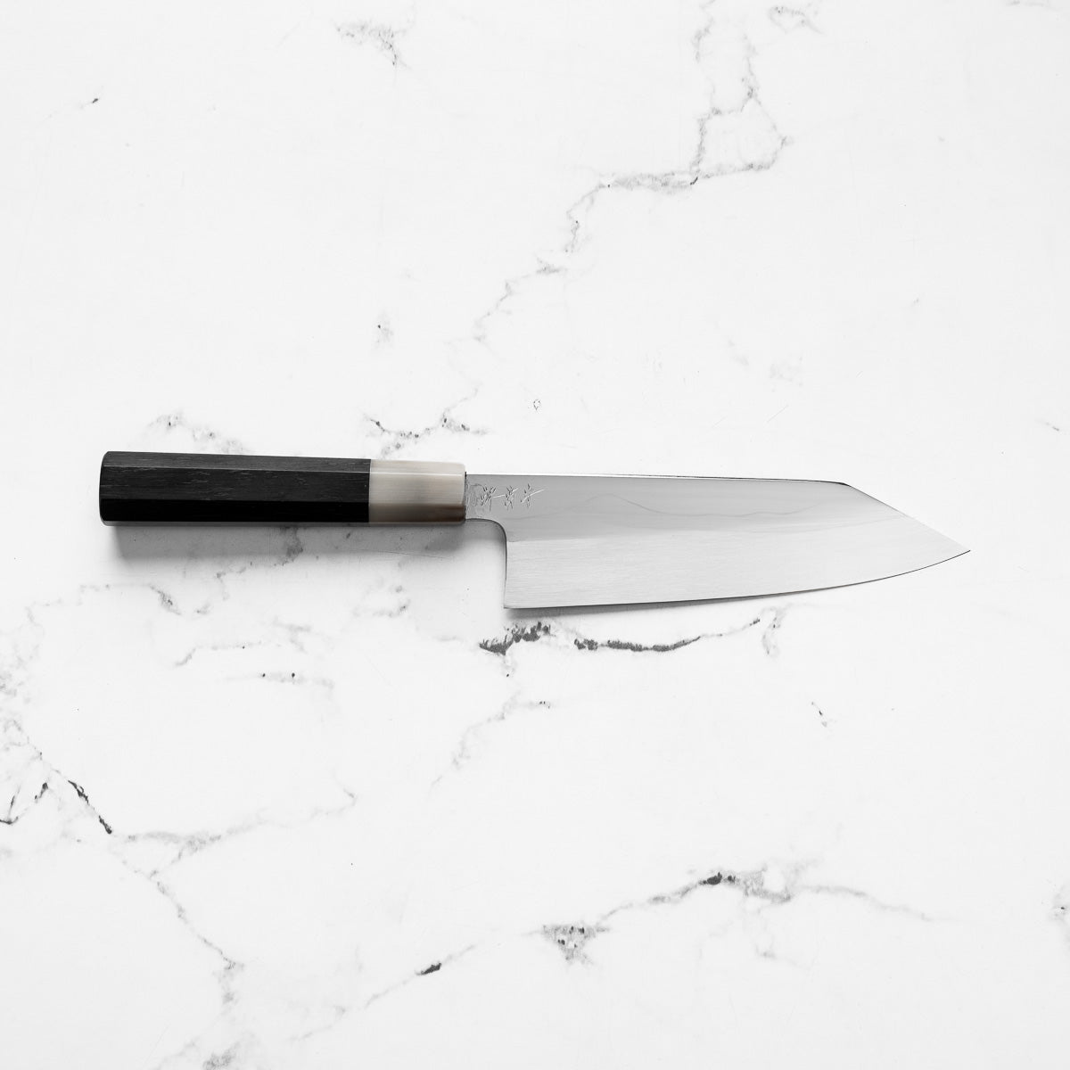 Nakagawa x Sakai Kikumori White 2 Mt Fuji Honyaki Bunka 165mm