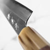 Nakagawa x Sakai Kikumori White 1 SS Clad Petty 150mm - Siamese Rosewood