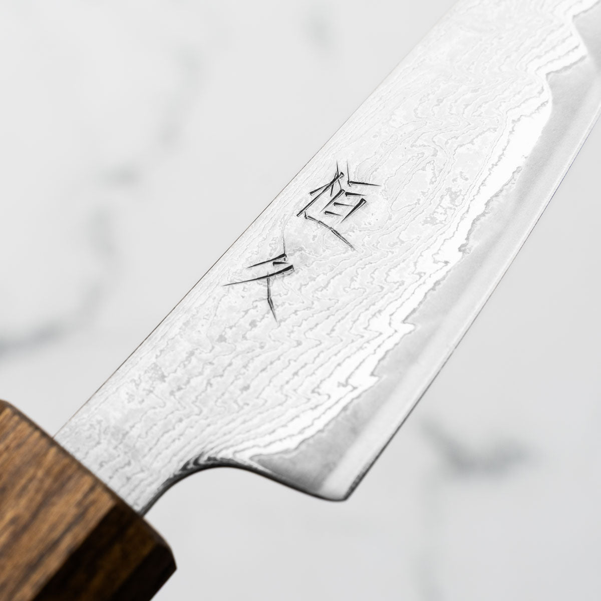 Tsunehisa AUS-10 Nami Damascus Petty 80mm