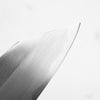 Nakagawa x Sakai Kikumori White 1 SS Clad Bunka 180mm - Siamese Rosewood