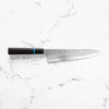 Satoshi Nakagawa Ginsan Tsuchime Gyuto 240mm - Ebony Turquoise
