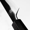 Sakai Kikumori "Choyo" Ginsan Kiritsuke Petty 135mm - Ebony Turquoise