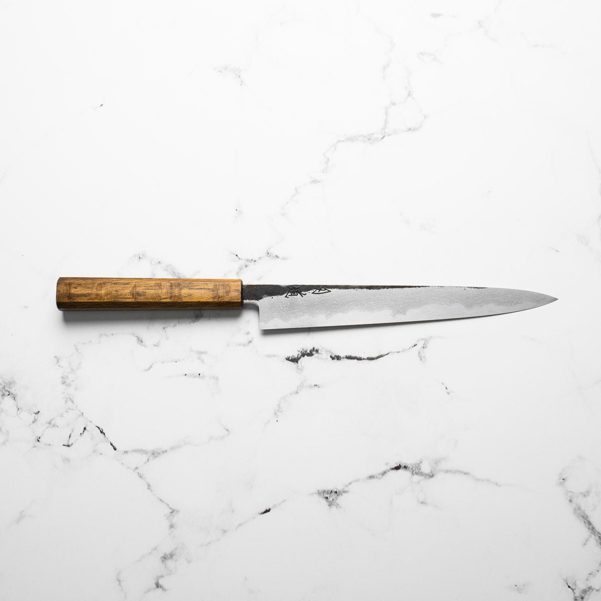 HADO Blue 1 Damascus Sujihiki 240mm - Oak
