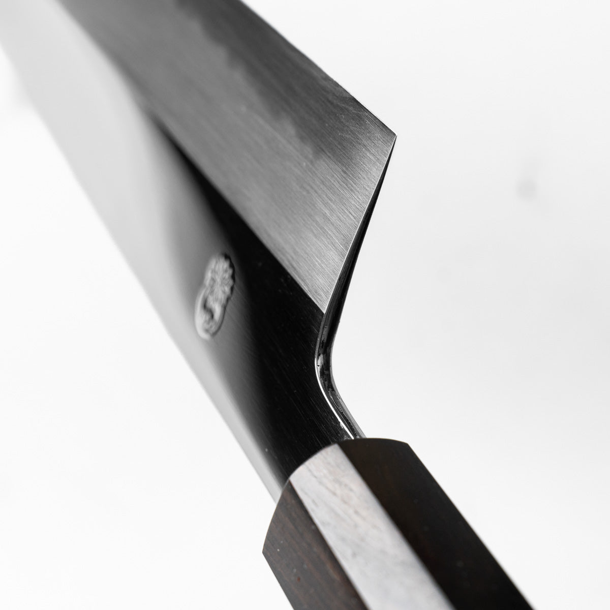Sakai Kikumori "Choyo" Blue 1 Gyuto 240mm - Ebony Turquoise
