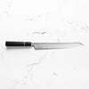 Sakai Kikumori "Choyo" Ginsan Kiritsuke Yanagiba 300mm - Ebony Turquoise