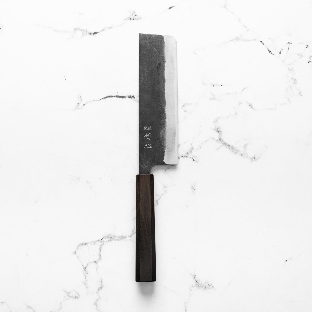 Hatsukokoro Kurogane Blue 2 Nakiri 165mm - Mono Ebony