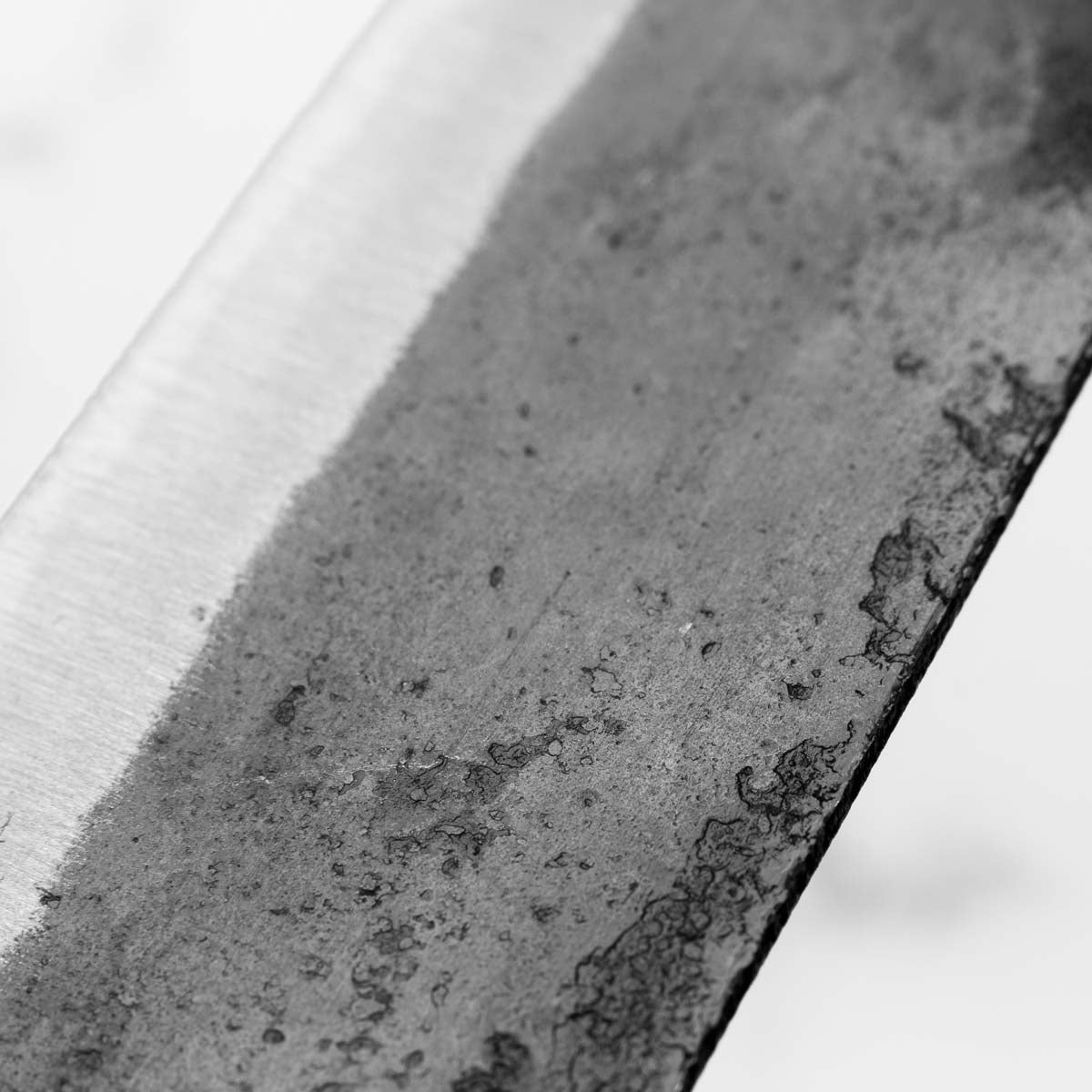Hatsukokoro Kurogane Blue 2 Nakiri 165mm - Mono Ebony