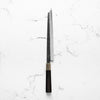Sakai Kikumori "Kikuzuki Kuro" Kiritsuke Yanagiba 270mm - Ebony & Blonde