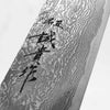 Shigeki Tanaka R2/SG2 Black Damascus Gyuto 180mm - view 6