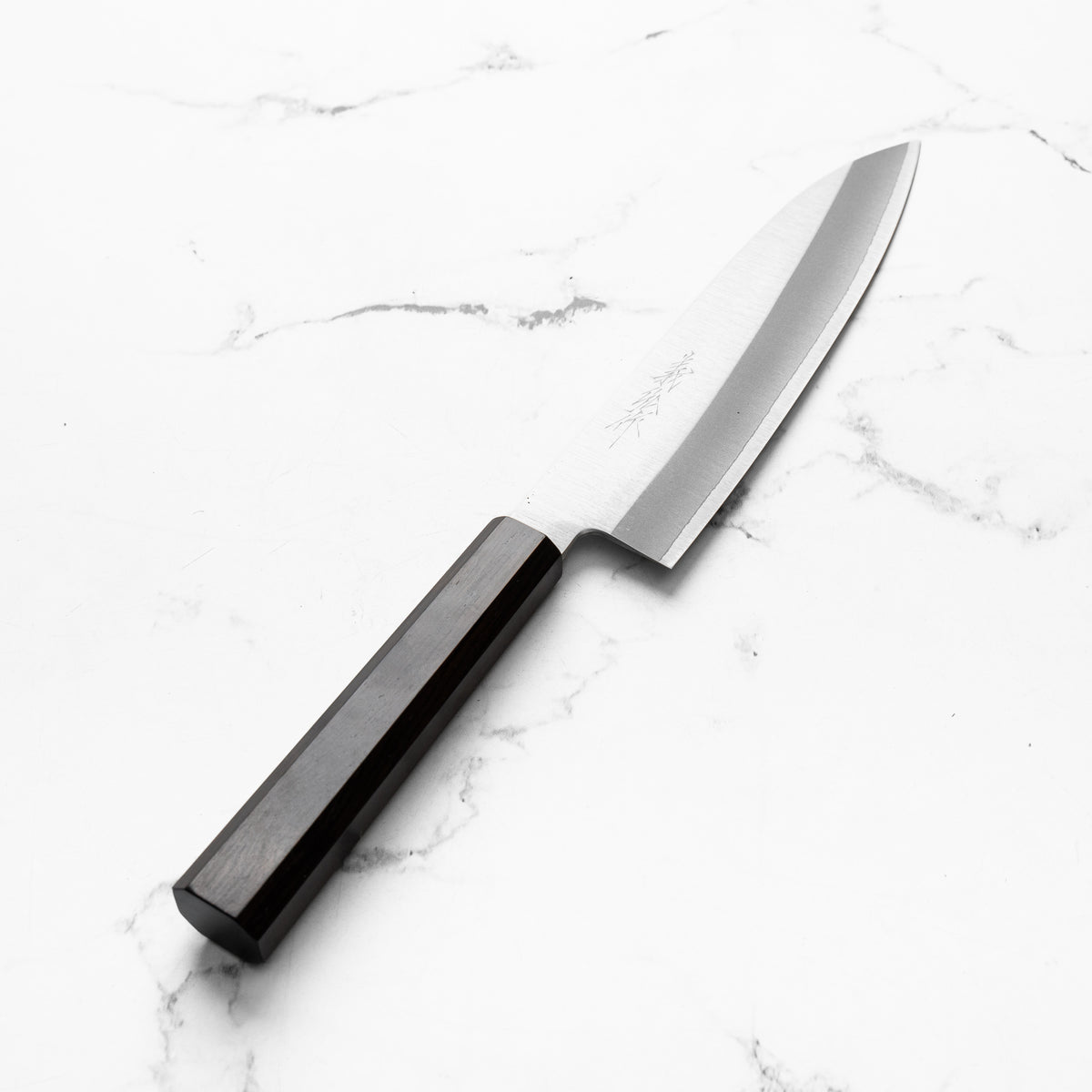 Yoshihiro HAP40 Santoku 180mm - Mono Ebony