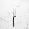 Teruyasu Fujiwara White 2 Nashiji Gyuto 210mm - Dark Maple - blade detail