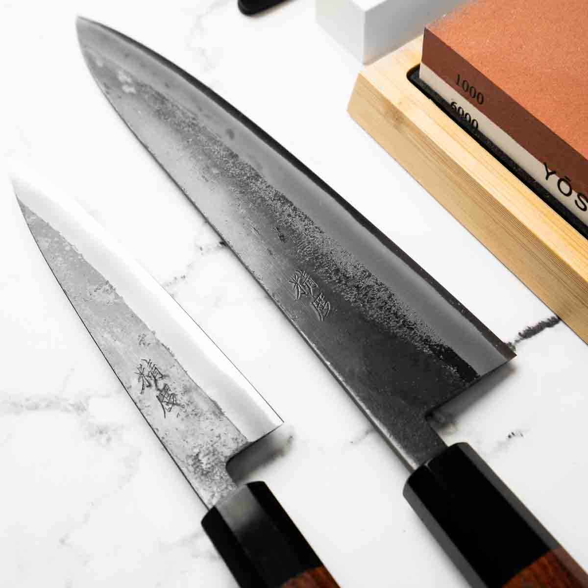Seido x Tadafusa White 2 Kurouchi - 2 Knife Set – Chefs Edge