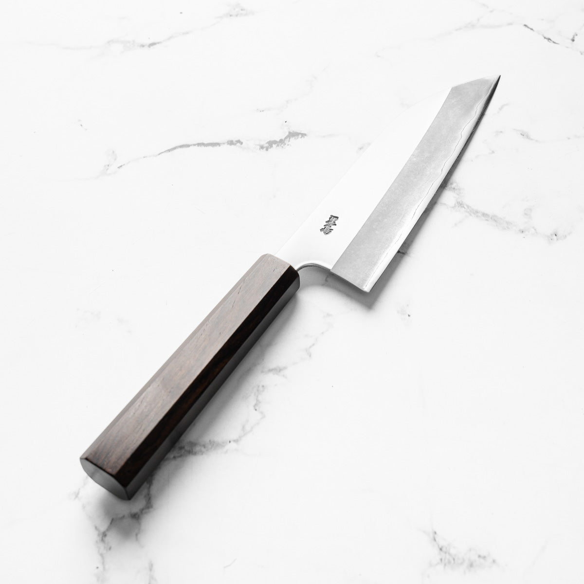 Kurotori Ginsan Mirror Finish Santoku 165mm