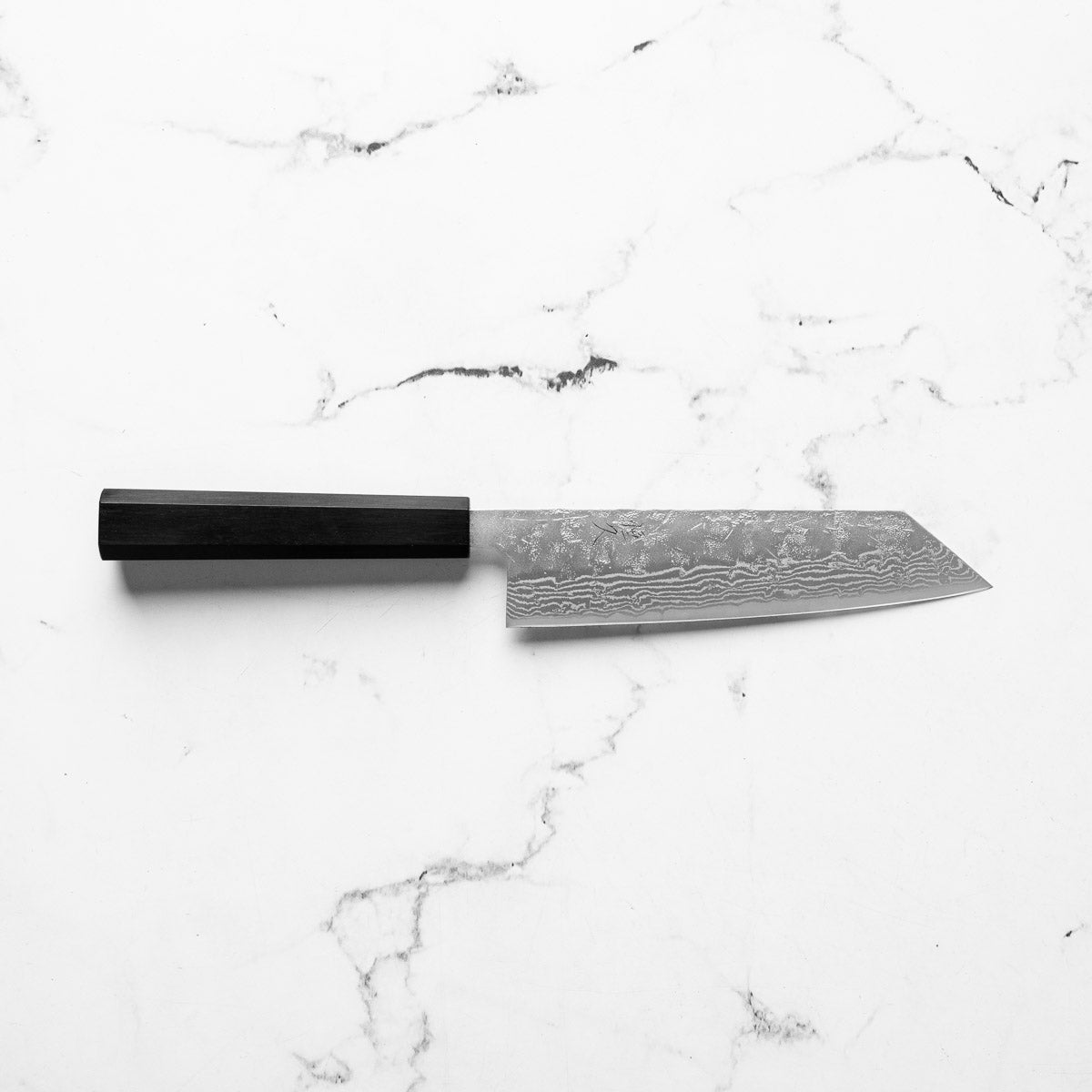 Tsunehisa Swedish Stainless Washiji Bunka 165mm - Mono Ebony