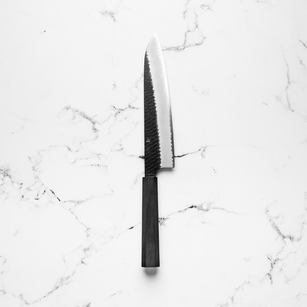 Nigara Hamono SG2 Kurouchi Tsuchime Gyuto 240mm - Ebony – Chefs