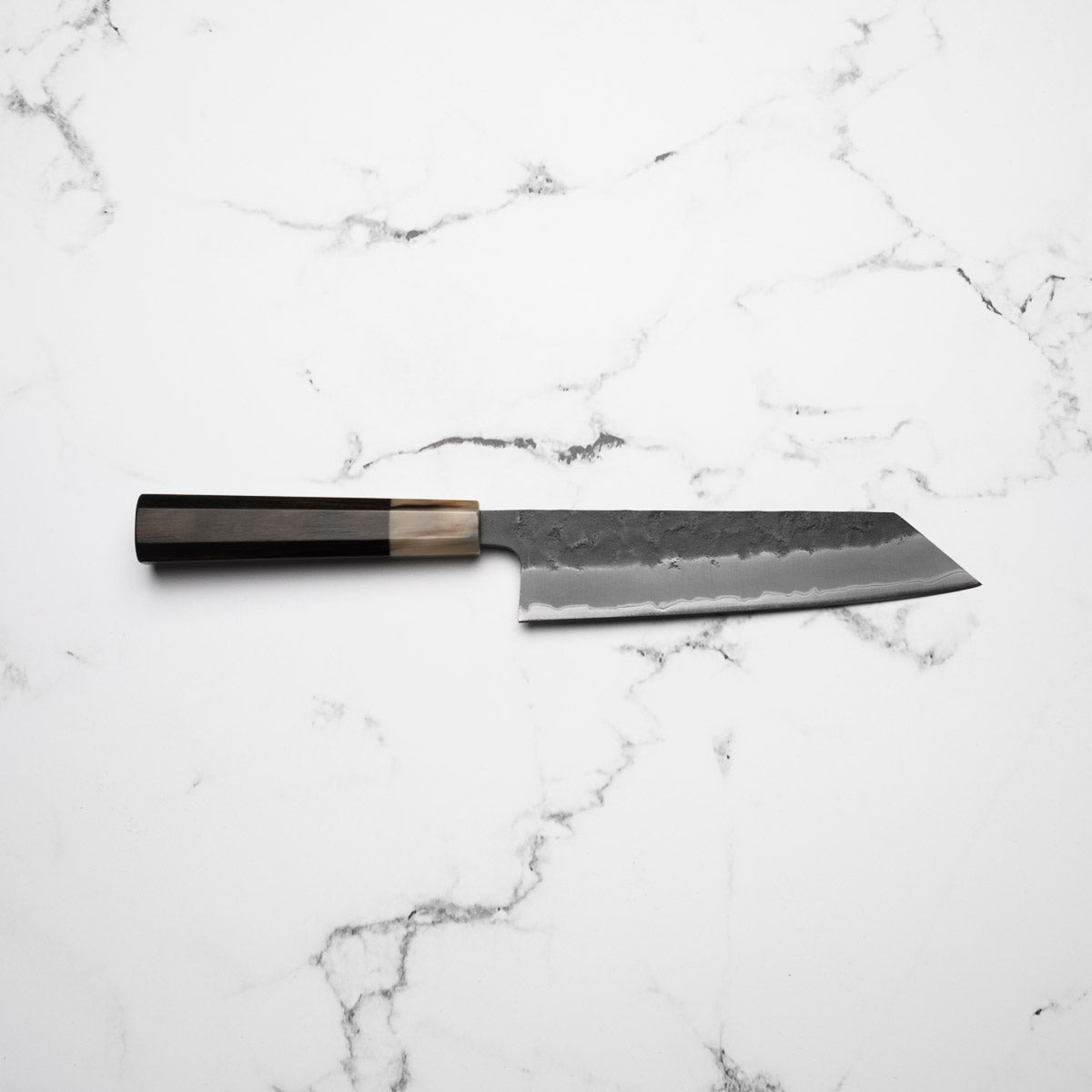 Tsunehisa Kurouchi Blue Super Nashiji Bunka 165mm - Ebony & Blonde