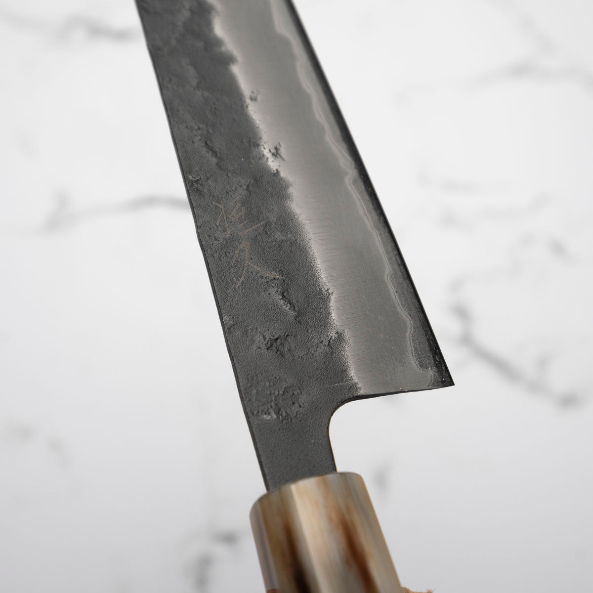 Tsunehisa Kurouchi Blue Super Nashiji Bunka 165mm - Ebony & Blonde