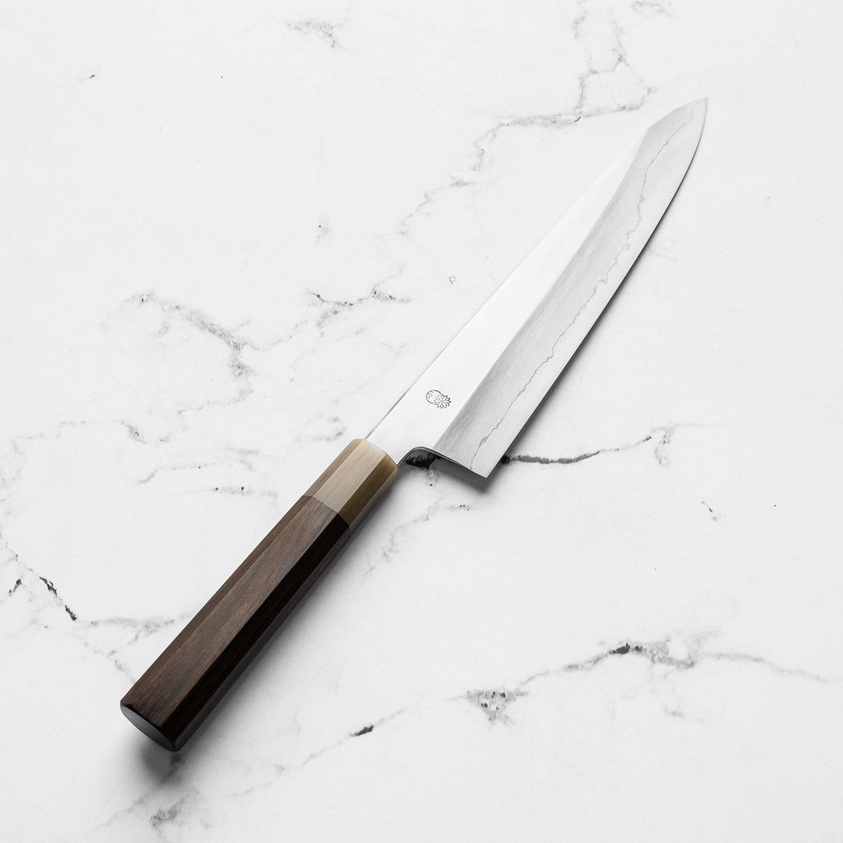 Sakai Kikumori "Choyo" Ginsan Gyuto 240mm - Persimmon