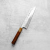 Touroku Sakai Ginsan Nashiji Kiritsuke 210mm - Siamese Rosewood