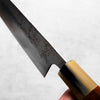 Touroku Sakai Ginsan Nashiji Kiritsuke 210mm - Siamese Rosewood